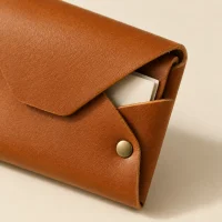 Crossfold, close-up of the rivet and folded edge