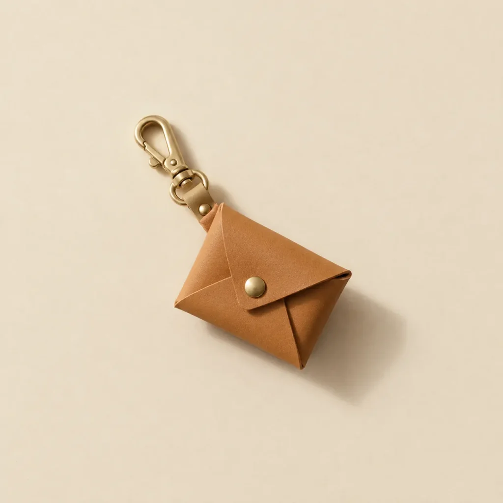 Kite Charm, folded, studio photo