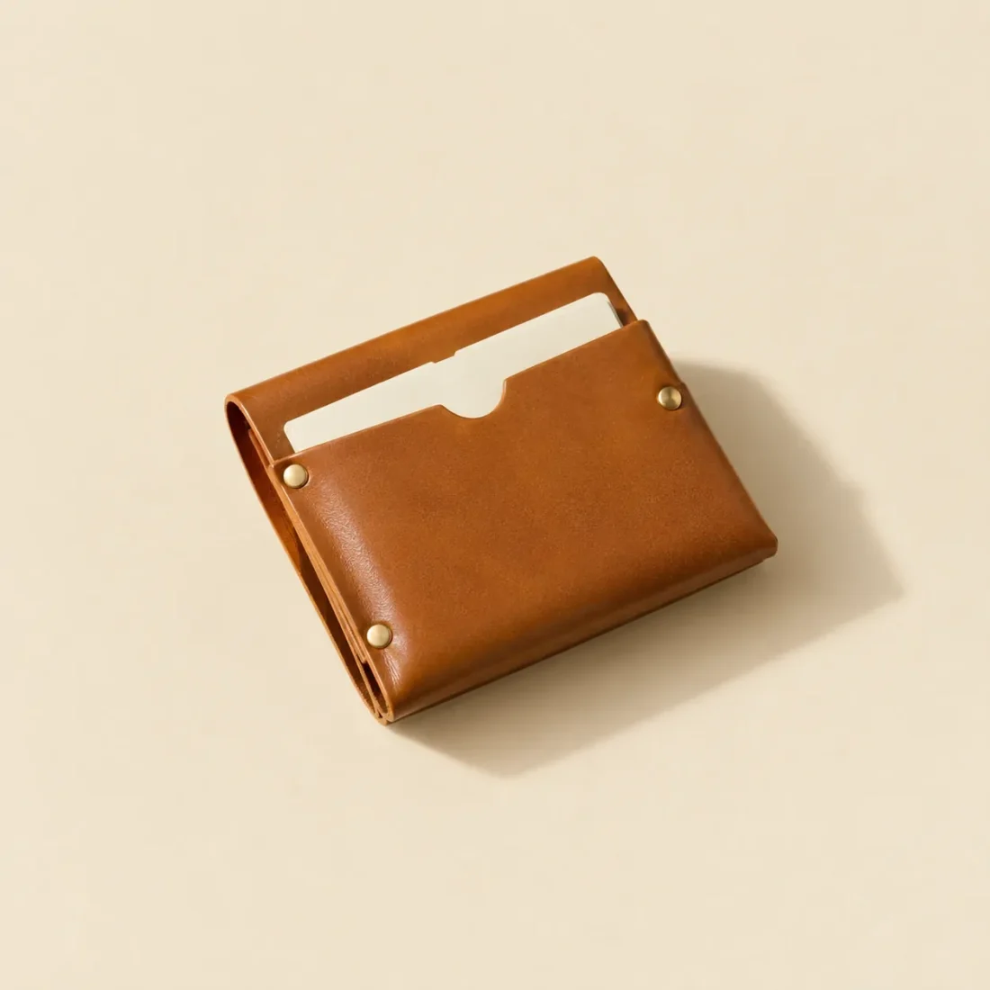 Ledger, folded, studio photo