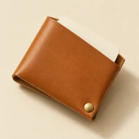 Mono, close-up of the rivet and folded edge