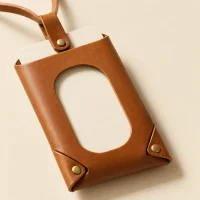 Neck Frame, close-up of the rivet and folded edge