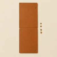 Neck Mono unfolded flat, showing the die-cut blank