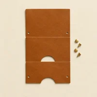 Nest unfolded flat, showing the die-cut blank