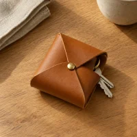 Pinwheel Key Pouch in use