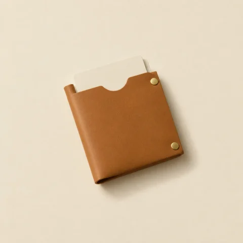 Slipcase, folded, studio photo