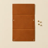 Twin unfolded flat, showing the die-cut blank